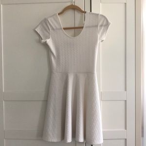 Simple white dress